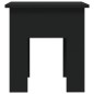 vidaXL Couchtisch Schwarz 40x40x42 cm Holzwerkstoff vidaXL Couchtisch Schwarz 40x40x42 cm Holzwerkstoff