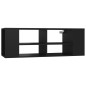 vidaXL TV-Wandschrank Schwarz 102x35x35 cm Holzwerkstoff vidaXL TV-Wandschrank Schwarz 102x35x35 cm Holzwerkstoff