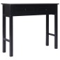 vidaXL Konsolentisch Schwarz 90 × 30 × 77 cm Holz vidaXL Konsolentisch Schwarz 90 × 30 × 77 cm Holz