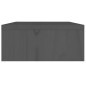 vidaXL Monitorständer Grau 60x24x10,5 cm Massivholz Kiefer vidaXL Monitorständer Grau 60x24x10,5 cm Massivholz Kiefer