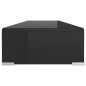 vidaXL TV-Tisch/Bildschirmerhöhung Glas Schwarz 100x30x13 cm vidaXL TV-Tisch/Bildschirmerhöhung Glas Schwarz 100x30x13 cm