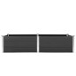 vidaXL Garten-Hochbeet 250 x 100 x 54 cm WPC Grau vidaXL Garten-Hochbeet 250 x 100 x 54 cm WPC Grau