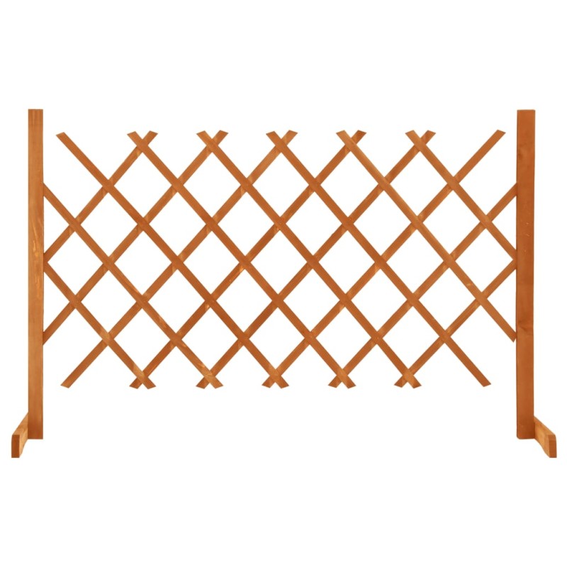vidaXL Garten-Rankzaun Orange 120x90 cm Massivholz Tanne vidaXL Garten-Rankzaun Orange 120x90 cm Massivholz Tanne