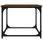 vidaXL Couchtisch Braun Eichen-Optik 80x50x40 cm Holzwerkstoff Eisen vidaXL Couchtisch Braun Eichen-Optik 80x50x40 cm Holzwerkstoff Eisen