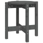 vidaXL Couchtisch Grau Ø 42,5x45 cm Massivholz Kiefer vidaXL Couchtisch Grau Ø 42,5x45 cm Massivholz Kiefer