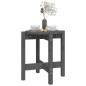 vidaXL Couchtisch Grau Ø 42,5x45 cm Massivholz Kiefer vidaXL Couchtisch Grau Ø 42,5x45 cm Massivholz Kiefer