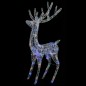 vidaXL LED-Rentier XXL Acryl Weihnachtsdeko 250 LED 180 cm Mehrfarbig vidaXL LED-Rentier XXL Acryl Weihnachtsdeko 250 LED 180 cm Mehrfarbig