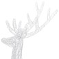vidaXL LED-Rentier XXL Acryl Weihnachtsdeko 250 LED 180 cm Mehrfarbig vidaXL LED-Rentier XXL Acryl Weihnachtsdeko 250 LED 180 cm Mehrfarbig