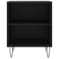 vidaXL Nachttische 2 Stk. Schwarz 40x30x50 cm Holzwerkstoff vidaXL Nachttische 2 Stk. Schwarz 40x30x50 cm Holzwerkstoff