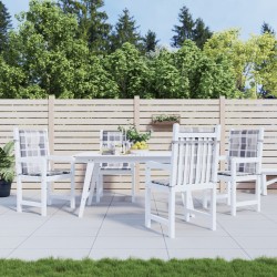 vidaXL Gartenstuhlauflagen für Niedriglehner 4 Stk. 100x50x3 cm