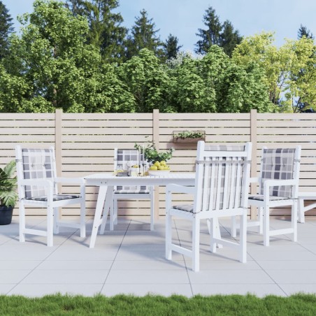 vidaXL Gartenstuhlauflagen für Niedriglehner 4 Stk. 100x50x3 cm