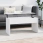 vidaXL Couchtisch Weiß 102x50,5x52,5 cm Holzwerkstoff vidaXL Couchtisch Weiß 102x50,5x52,5 cm Holzwerkstoff