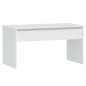 vidaXL Couchtisch Weiß 102x50,5x52,5 cm Holzwerkstoff vidaXL Couchtisch Weiß 102x50,5x52,5 cm Holzwerkstoff