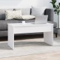 vidaXL Couchtisch Weiß 102x50,5x52,5 cm Holzwerkstoff vidaXL Couchtisch Weiß 102x50,5x52,5 cm Holzwerkstoff