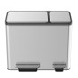 EKO Tretmülleimer EcoCasa 30 L+15 L Mattsilber EKO Tretmülleimer EcoCasa 30 L+15 L Mattsilber