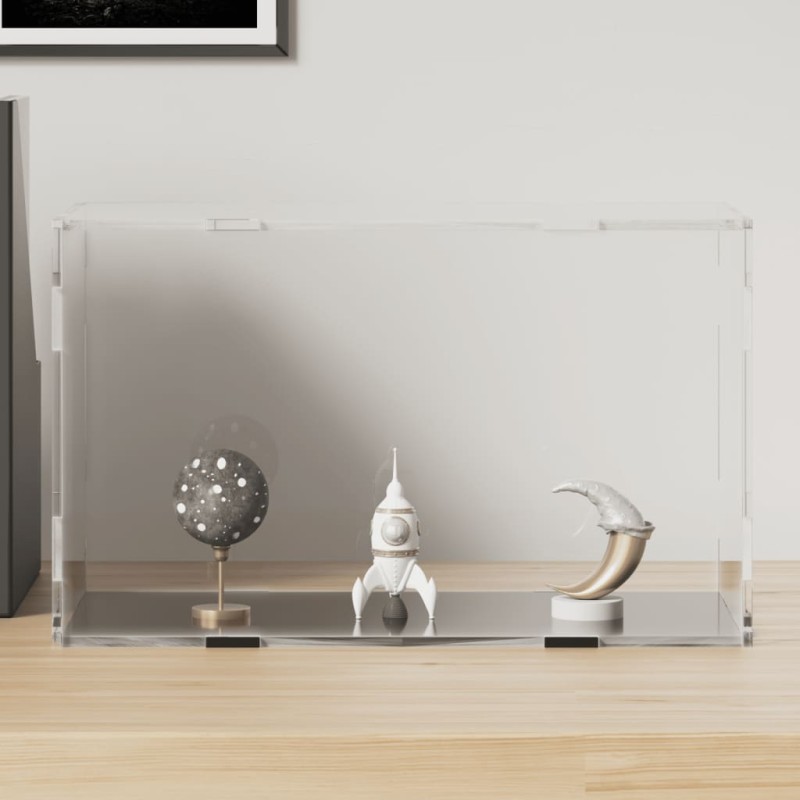 vidaXL Vitrine Transparent 31x17x19 cm Acryl vidaXL Vitrine Transparent 31x17x19 cm Acryl