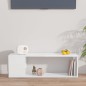 vidaXL TV-Schrank Hochglanz-Weiß 100x24x32 cm Holzwerkstoff vidaXL TV-Schrank Hochglanz-Weiß 100x24x32 cm Holzwerkstoff