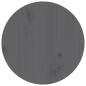 vidaXL Couchtisch Grau Ø 35x35 cm Massivholz Kiefer vidaXL Couchtisch Grau Ø 35x35 cm Massivholz Kiefer