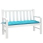vidaXL Gartenbank-Auflage Türkis 120x50x7 cm Stoff vidaXL Gartenbank-Auflage Türkis 120x50x7 cm Stoff