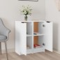 vidaXL Sideboards 2 Stk. Hochglanz-Weiß 30x30x70 cm Holzwerkstoff vidaXL Sideboards 2 Stk. Hochglanz-Weiß 30x30x70 cm Holzwerkstoff