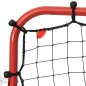 vidaXL Fußball-Rebounder Verstellbar 96x80x96 cm Stahl und PE vidaXL Fußball-Rebounder Verstellbar 96x80x96 cm Stahl und PE