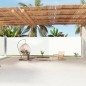 vidaXL Seitenmarkise Ausziehbar Creme 200x1200 cm vidaXL Seitenmarkise Ausziehbar Creme 200x1200 cm