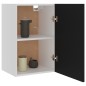 vidaXL Hängeschrank Schwarz 39,5x31x60 cm Holzwerkstoff vidaXL Hängeschrank Schwarz 39,5x31x60 cm Holzwerkstoff