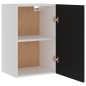 vidaXL Hängeschrank Schwarz 39,5x31x60 cm Holzwerkstoff vidaXL Hängeschrank Schwarz 39,5x31x60 cm Holzwerkstoff