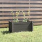 vidaXL Pflanzkübel Grau 60x31x31 cm Massivholz Kiefer vidaXL Pflanzkübel Grau 60x31x31 cm Massivholz Kiefer