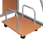 vidaXL Computertisch Braun 110x52x88,5 cm Holzwerkstoff vidaXL Computertisch Braun 110x52x88,5 cm Holzwerkstoff