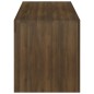 vidaXL TV-Schrank mit LED-Leuchten Braun Eichen-Optik 120x35x40 cm vidaXL TV-Schrank mit LED-Leuchten Braun Eichen-Optik 120x35x40 cm