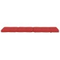 Liegestuhl-Auflagen 2 Stk. Rot Oxford-Gewebe Liegestuhl-Auflagen 2 Stk. Rot Oxford-Gewebe