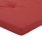 Liegestuhl-Auflagen 2 Stk. Rot Oxford-Gewebe Liegestuhl-Auflagen 2 Stk. Rot Oxford-Gewebe