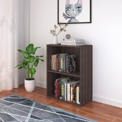 vidaXL Bücherregal Holzwerkstoff 60x31x78 cm Grau Sonoma-Eiche