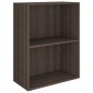 vidaXL Bücherregal Holzwerkstoff 60x31x78 cm Grau Sonoma-Eiche vidaXL Bücherregal Holzwerkstoff 60x31x78 cm Grau Sonoma-Eiche