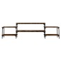vidaXL TV-Schrank Räuchereiche 197x35x52 cm Holzwerkstoff vidaXL TV-Schrank Räuchereiche 197x35x52 cm Holzwerkstoff