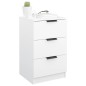 vidaXL Nachttische 2 Stk. Weiß 40x36x65 cm vidaXL Nachttische 2 Stk. Weiß 40x36x65 cm
