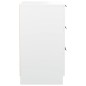 vidaXL Nachttische 2 Stk. Weiß 40x36x65 cm vidaXL Nachttische 2 Stk. Weiß 40x36x65 cm