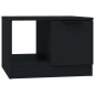 vidaXL Couchtisch Schwarz 50x50x36 cm Holzwerkstoff vidaXL Couchtisch Schwarz 50x50x36 cm Holzwerkstoff