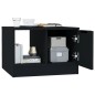 vidaXL Couchtisch Schwarz 50x50x36 cm Holzwerkstoff vidaXL Couchtisch Schwarz 50x50x36 cm Holzwerkstoff