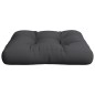 Palettenkissen Schwarz 50x50x12 cm Stoff Palettenkissen Schwarz 50x50x12 cm Stoff
