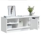 vidaXL TV-Schrank Weiß 102x35x36,5 cm Holzwerkstoff vidaXL TV-Schrank Weiß 102x35x36,5 cm Holzwerkstoff