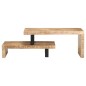 vidaXL 2-tlg. Couchtisch-Set Massivholz Mango vidaXL 2-tlg. Couchtisch-Set Massivholz Mango