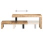 vidaXL 2-tlg. Couchtisch-Set Massivholz Mango vidaXL 2-tlg. Couchtisch-Set Massivholz Mango