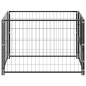 vidaXL Hundezwinger Schwarz 100x100x70 cm Stahl vidaXL Hundezwinger Schwarz 100x100x70 cm Stahl