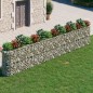 vidaXL Gabionen-Hochbeet Verzinktes Eisen 540x50x100 cm vidaXL Gabionen-Hochbeet Verzinktes Eisen 540x50x100 cm