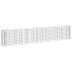 vidaXL Gabionen-Hochbeet Verzinktes Eisen 540x50x100 cm