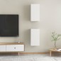 vidaXL TV-Schränke 2 Stk. Weiß 30,5x30x60 cm Holzwerkstoff vidaXL TV-Schränke 2 Stk. Weiß 30,5x30x60 cm Holzwerkstoff