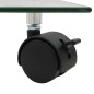 vidaXL Pflanzenständer mit Rollen 2 Stück Hartglas 35x35 cm Quadrat vidaXL Pflanzenständer mit Rollen 2 Stück Hartglas 35x35 cm Quadrat