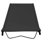 vidaXL Campingbetten 2 Stk. 180x60x19 cm Oxford-Gewebe Stahl Schwarz vidaXL Campingbetten 2 Stk. 180x60x19 cm Oxford-Gewebe Stahl Schwarz